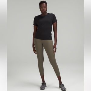 Lululemon Base Pace High-Rise Running Leggings Dark Olive